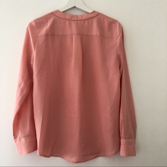 J CREW | Pink Long Sleeved Top - Picture 4 of 5
